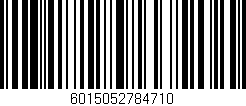 Código de barras (EAN, GTIN, SKU, ISBN): '6015052784710'