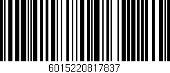Código de barras (EAN, GTIN, SKU, ISBN): '6015220817837'