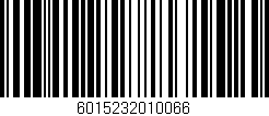 Código de barras (EAN, GTIN, SKU, ISBN): '6015232010066'