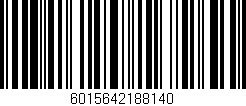 Código de barras (EAN, GTIN, SKU, ISBN): '6015642188140'