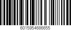 Código de barras (EAN, GTIN, SKU, ISBN): '6015954686655'