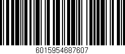 Código de barras (EAN, GTIN, SKU, ISBN): '6015954687607'