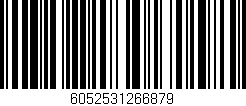 Código de barras (EAN, GTIN, SKU, ISBN): '6052531266879'