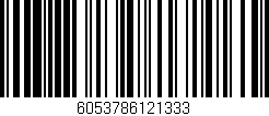 Código de barras (EAN, GTIN, SKU, ISBN): '6053786121333'