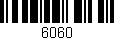 Código de barras (EAN, GTIN, SKU, ISBN): '6060'