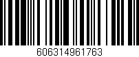 Código de barras (EAN, GTIN, SKU, ISBN): '606314961763'