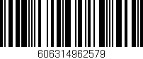 Código de barras (EAN, GTIN, SKU, ISBN): '606314962579'