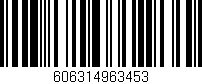 Código de barras (EAN, GTIN, SKU, ISBN): '606314963453'