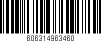 Código de barras (EAN, GTIN, SKU, ISBN): '606314963460'