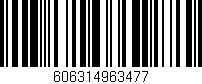 Código de barras (EAN, GTIN, SKU, ISBN): '606314963477'