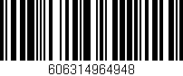 Código de barras (EAN, GTIN, SKU, ISBN): '606314964948'