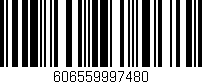 Código de barras (EAN, GTIN, SKU, ISBN): '606559997480'