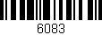 Código de barras (EAN, GTIN, SKU, ISBN): '6083'