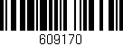 Código de barras (EAN, GTIN, SKU, ISBN): '609170'