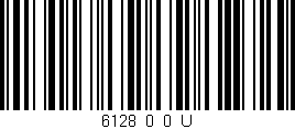 Código de barras (EAN, GTIN, SKU, ISBN): '6128_0_0_U'