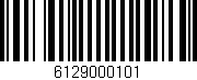 Código de barras (EAN, GTIN, SKU, ISBN): '6129000101'