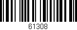 Código de barras (EAN, GTIN, SKU, ISBN): '61308'