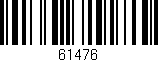 Código de barras (EAN, GTIN, SKU, ISBN): '61476'