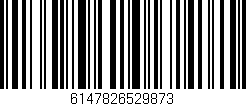 Código de barras (EAN, GTIN, SKU, ISBN): '6147826529873'