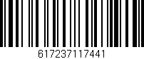 Código de barras (EAN, GTIN, SKU, ISBN): '617237117441'