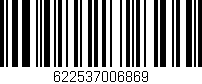 Código de barras (EAN, GTIN, SKU, ISBN): '622537006869'