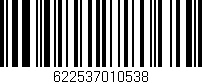Código de barras (EAN, GTIN, SKU, ISBN): '622537010538'