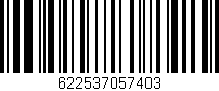 Código de barras (EAN, GTIN, SKU, ISBN): '622537057403'