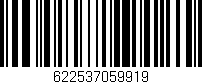 Código de barras (EAN, GTIN, SKU, ISBN): '622537059919'