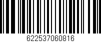 Código de barras (EAN, GTIN, SKU, ISBN): '622537060816'