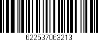 Código de barras (EAN, GTIN, SKU, ISBN): '622537063213'