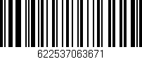 Código de barras (EAN, GTIN, SKU, ISBN): '622537063671'