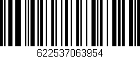 Código de barras (EAN, GTIN, SKU, ISBN): '622537063954'