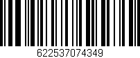 Código de barras (EAN, GTIN, SKU, ISBN): '622537074349'