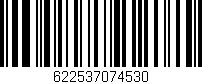 Código de barras (EAN, GTIN, SKU, ISBN): '622537074530'
