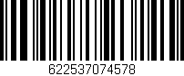 Código de barras (EAN, GTIN, SKU, ISBN): '622537074578'