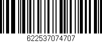 Código de barras (EAN, GTIN, SKU, ISBN): '622537074707'