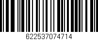 Código de barras (EAN, GTIN, SKU, ISBN): '622537074714'