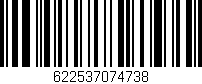Código de barras (EAN, GTIN, SKU, ISBN): '622537074738'