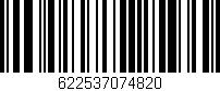 Código de barras (EAN, GTIN, SKU, ISBN): '622537074820'