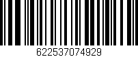 Código de barras (EAN, GTIN, SKU, ISBN): '622537074929'