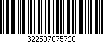 Código de barras (EAN, GTIN, SKU, ISBN): '622537075728'