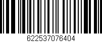 Código de barras (EAN, GTIN, SKU, ISBN): '622537076404'