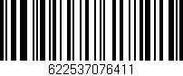 Código de barras (EAN, GTIN, SKU, ISBN): '622537076411'