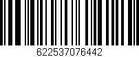 Código de barras (EAN, GTIN, SKU, ISBN): '622537076442'