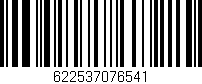 Código de barras (EAN, GTIN, SKU, ISBN): '622537076541'
