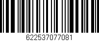 Código de barras (EAN, GTIN, SKU, ISBN): '622537077081'