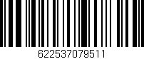 Código de barras (EAN, GTIN, SKU, ISBN): '622537079511'