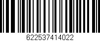 Código de barras (EAN, GTIN, SKU, ISBN): '622537414022'