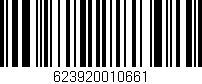 Código de barras (EAN, GTIN, SKU, ISBN): '623920010661'