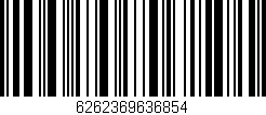 Código de barras (EAN, GTIN, SKU, ISBN): '6262369636854'
